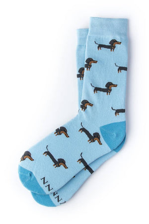Weiner dog Dachshund Women's Sock by Alynn