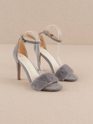 The Hadley Grey | Feather Heels