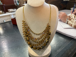 Beaded Layered Necklace