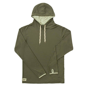 SALE UPF Drift Hoodie | Moss Green