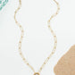 You Are Mine Necklace Gold