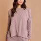 SALE Long Sleeve Crew Neck Top and Shorts