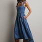 Denim Dreams Maxi Dress