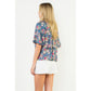 Rory Puff Sleeve Floral Detail Top