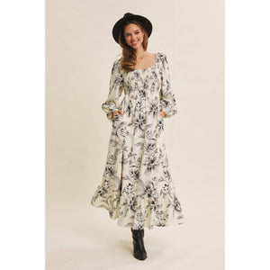 Floral Dreams Flowy Maxi Dress