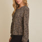 Chantel Leopard Bow Top