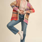 Oversized Colorblock Cardigan