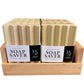 Natural wood soap saver