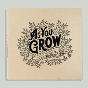 As You Grow: A Modern Memory Book for Baby (New Mom)