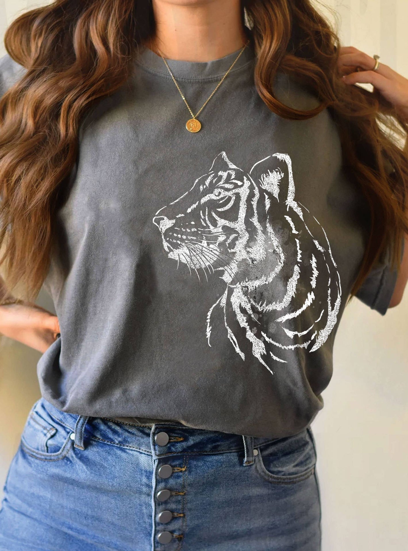 TIGER GRAPHIC TSHIRTS