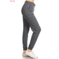 Plus Size Buttery Soft Solid Joggers with Drawstring