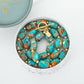Sierra Bloom Turquoise Emperor Stone Beaded Necklace