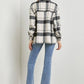 Take Me On A Hay Ride Plaid Shacket