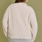 SALE PLUS Mock Neck Cocoon Sleeve Sweater