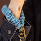 Baby Blue Jean Keychain
