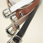 Faux Leather Western Belt