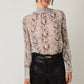 Printed Elegance Blouse