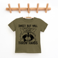 Sweet But Will Throw Hands Youth & Toddler Graphic Tee