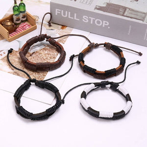 Men’s Braided Leather Bracelet