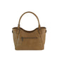 Whipstitch Tassel Bead Accented Shoulder Tote