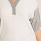 Summer Days V Neck Top