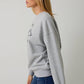 CREW NECK LONG SLEEVE "THE HOME BY 8PM CLUB" SWEATSHIRT