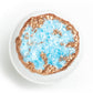 Turquoise Crystal Bath Bomb – Blue + Gold