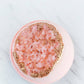 Rose Quartz Crystal Geode Bath Bomb 🎄 Pink Christmas gifts