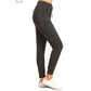 Plus Size Buttery Soft Solid Joggers with Drawstring