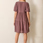 Mandie Midi Dress With Tassles