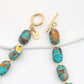Sierra Bloom Turquoise Emperor Stone Beaded Necklace