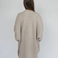 Poncho Cardigan with Bead Detail