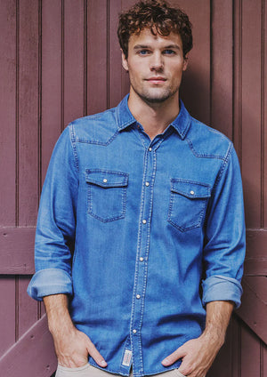 Sacramento Stretch Denim Shirt