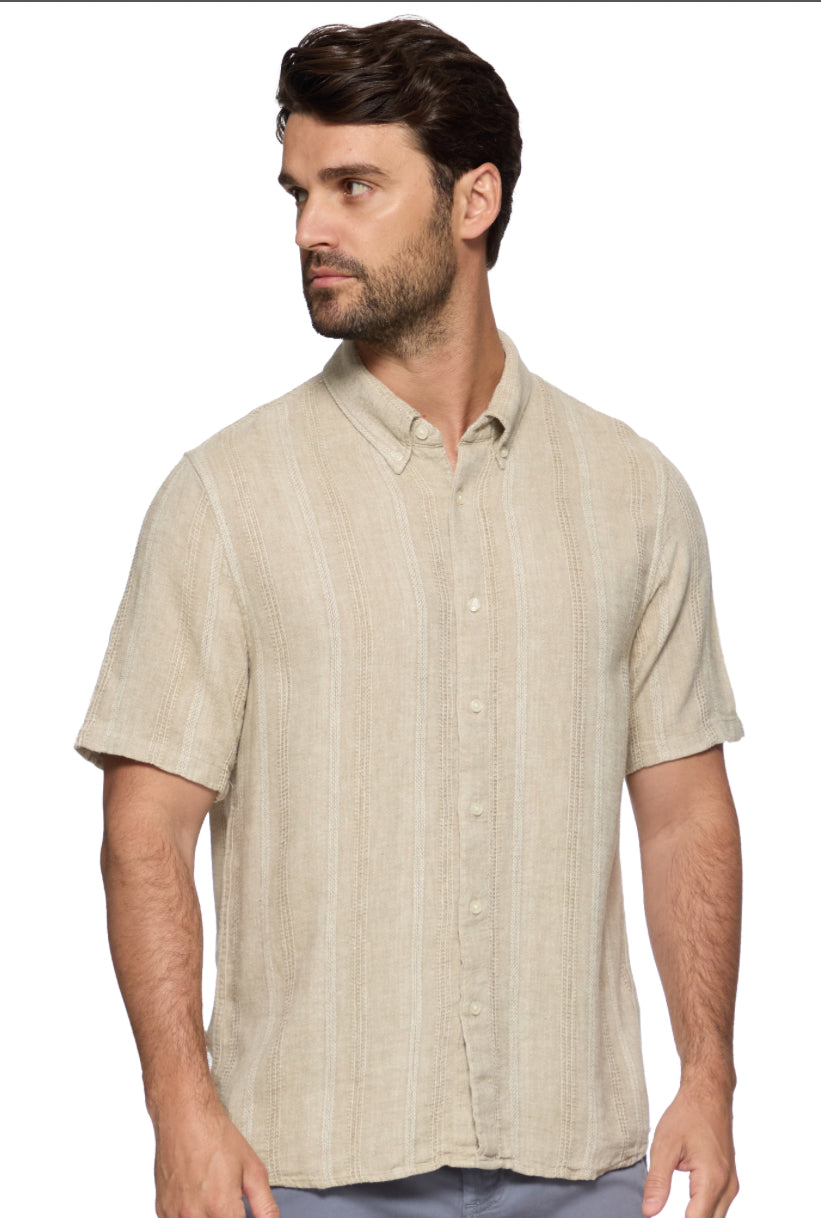 Oceanside Linen Blend Shirt