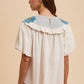 Lexie Embroidered Floral Top