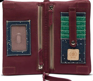 Plum Uptown Crossbody Consuela
