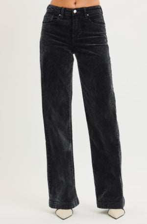 Risen Corduroy Wide Leg Jean