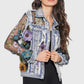 Floral Fantasy Denim Jacket