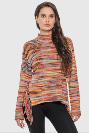Monica Fringe Sweater