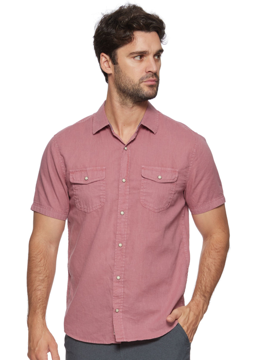 Avalon Linen Button Down Shirt