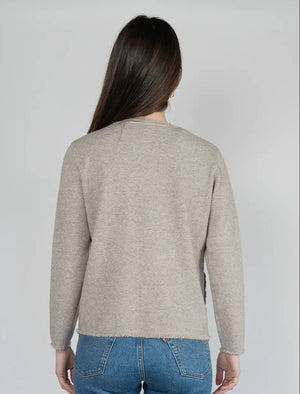 Fringe Edge Sweater Cardigan