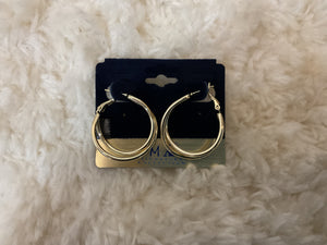 Twisted Gold Hoops