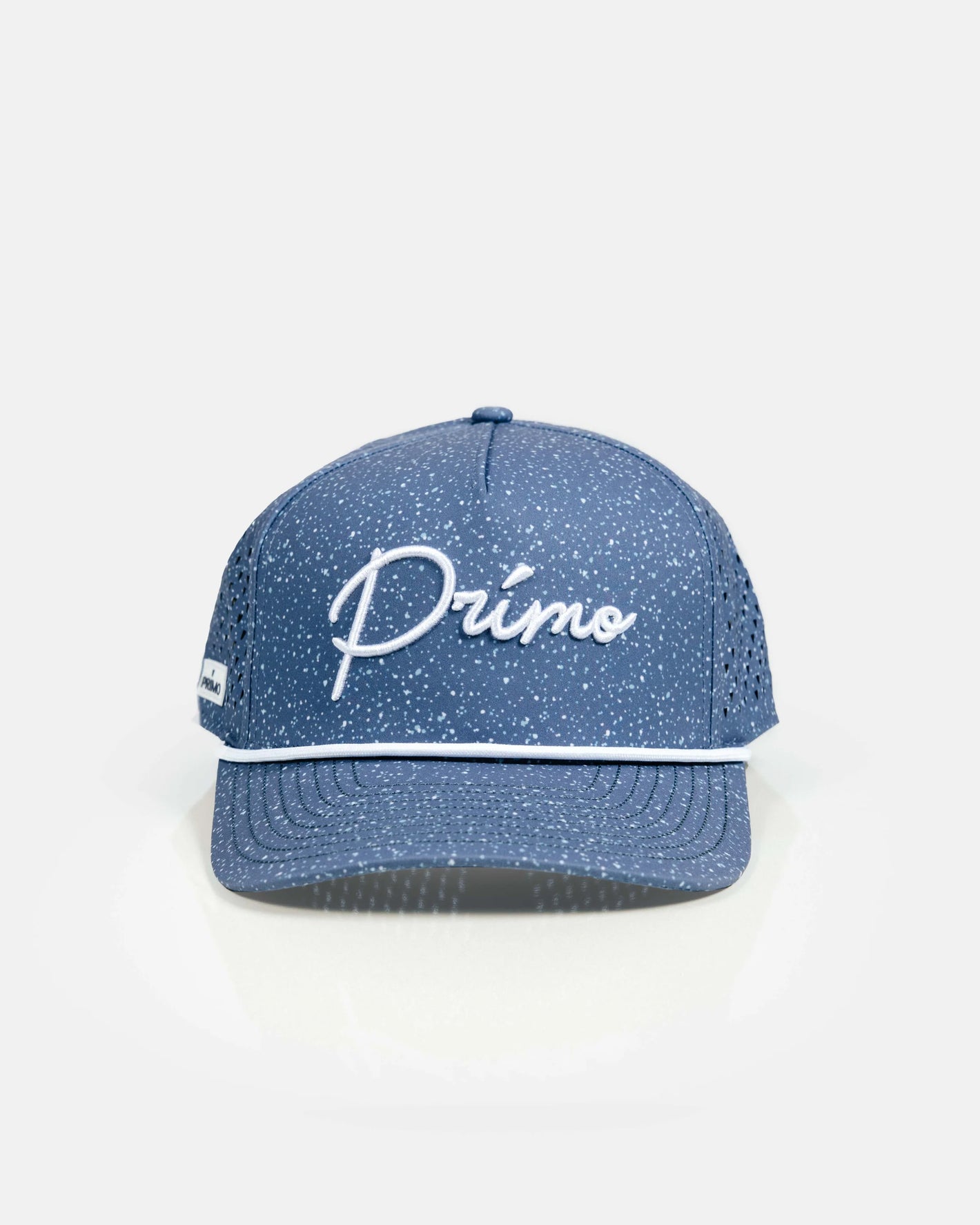 Primo Blue Speckled Cursive Hat