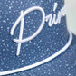 Primo Blue Speckled Cursive Hat