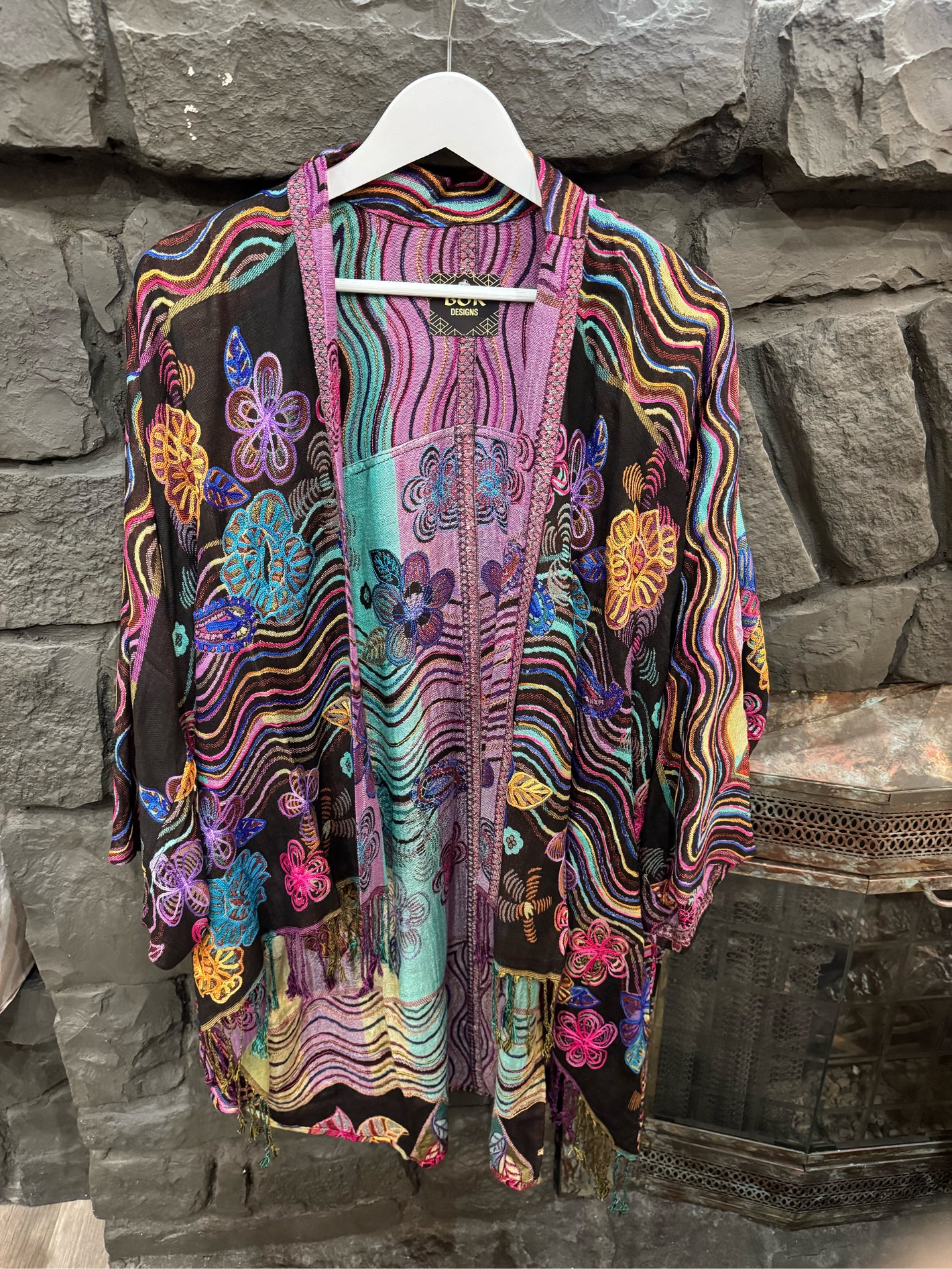Bok Multicolored Cardigan Kimono