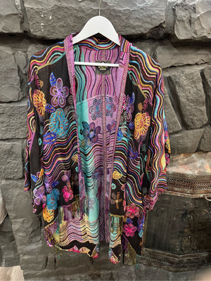 Bok Multicolored Cardigan Kimono