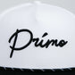 Primo Two-Toned Cursive Hat