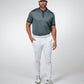 Primo Two Tone Navy/ Gray Blade Collar Polo