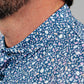 Primo Blue Stained Glass Blue Collared Polo