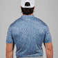 Primo Blue Stained Glass Blue Collared Polo